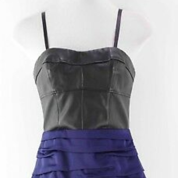 NWT Express Faux Leather Corset Mini - Picture 5 of 5
